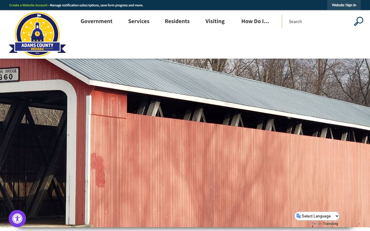 Adams County Indiana deed records recorder office website